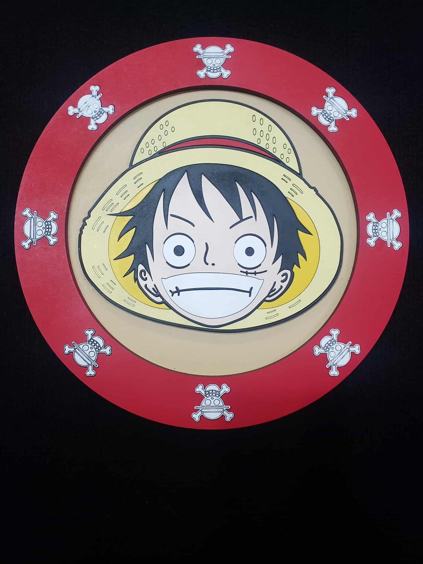 Luffy Wooden Sign