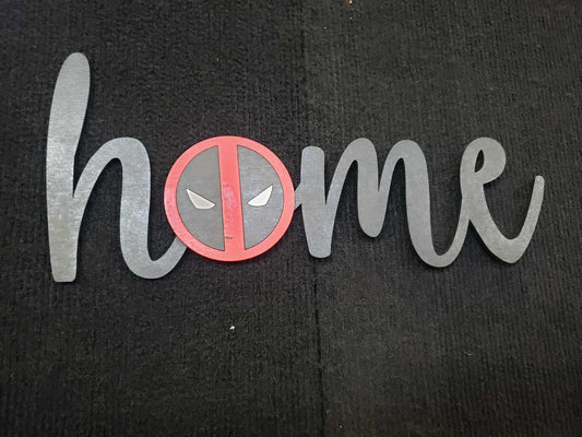 Deadpool Home Sign