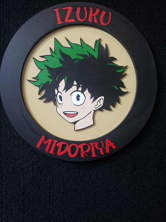 Deku Wooden Sign