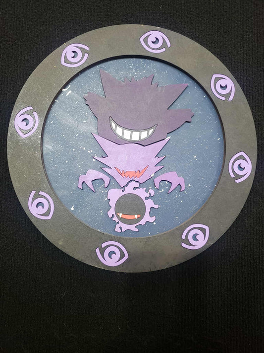 Ghost Evo Wooden Sign