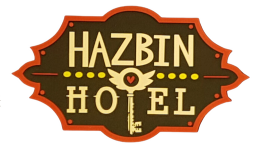 Hazbin Hotel sign