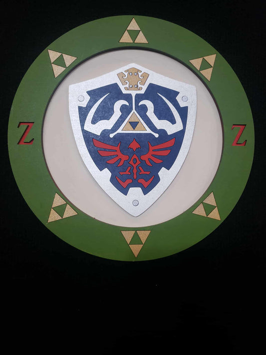 Link's Shield Wooden Sign