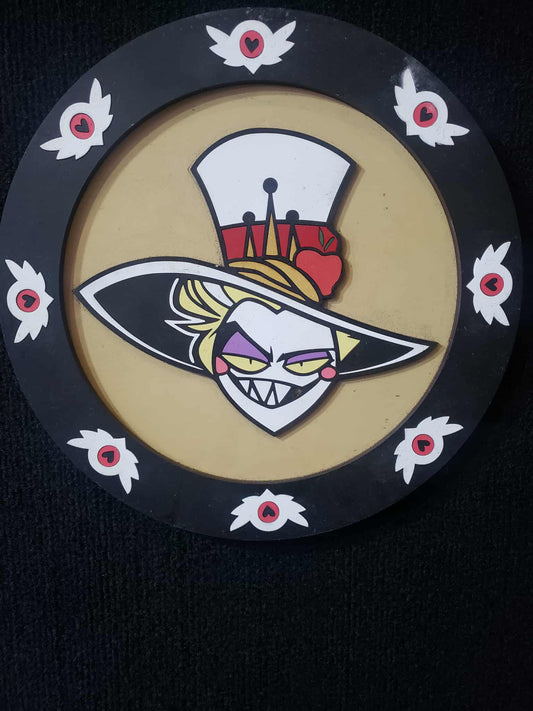 Lucifer Wooden Sign