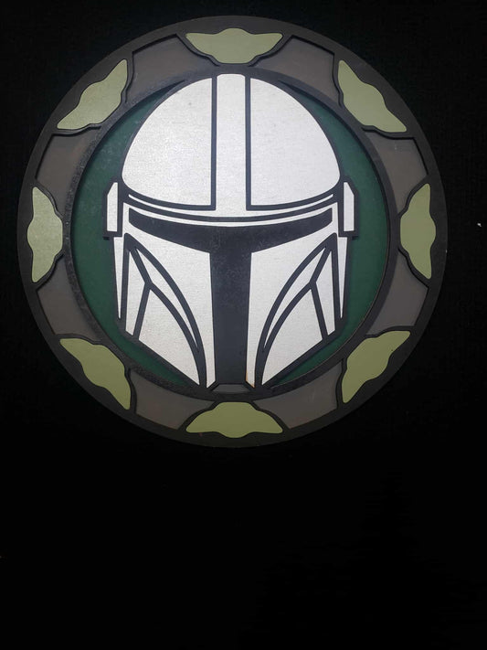 Mando Wooden Sign