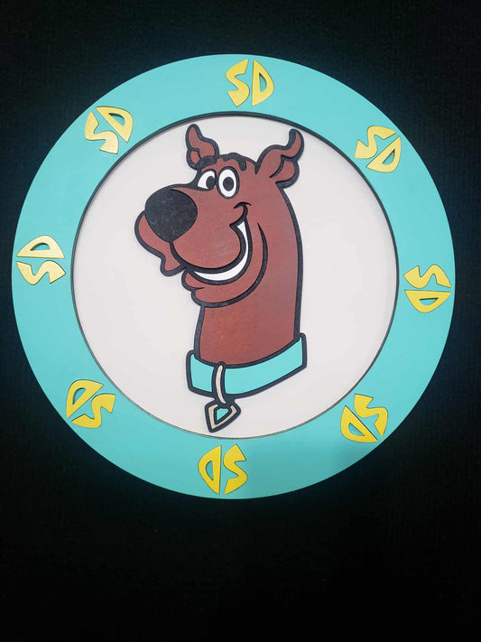 Scooby Wooden Sign
