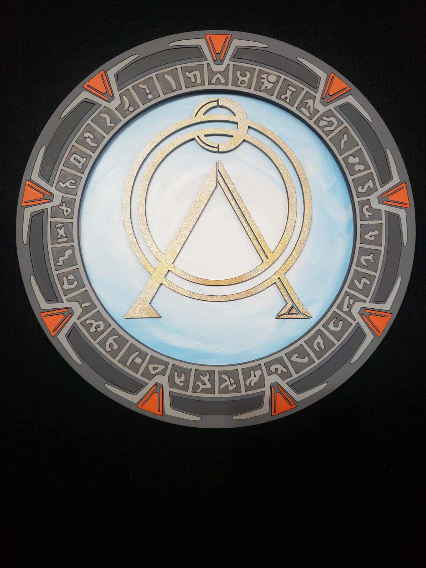 Stargate Wooden Sign
