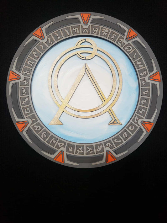 Stargate Wooden Sign