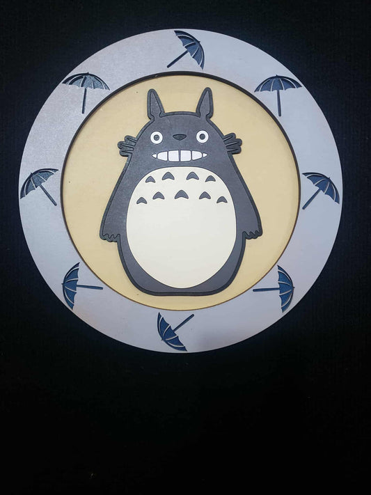 Totoro Wooden Sign