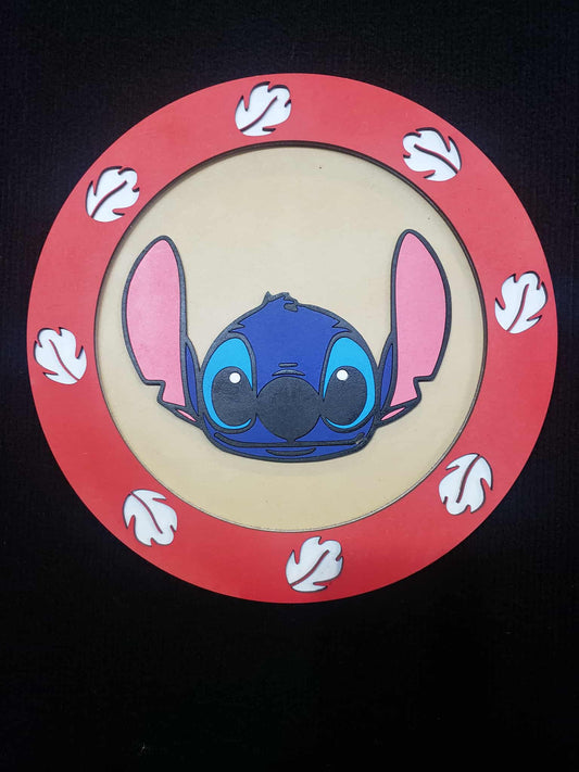Stitch Wooden Sign
